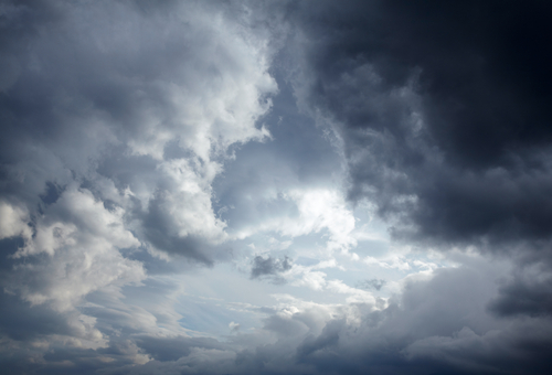 storm clouds